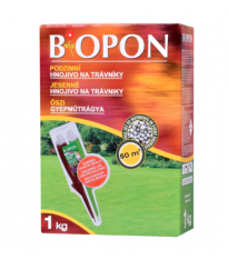 Jesenné hnojivo na trávniky - BoPon - predaj hnojív - 1 kg