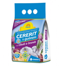 Cererit s guánom CIBUĽA, CESNAK - Forestina - predaj hnojív - 2,5 kg