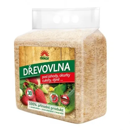 Drevovlna pod jahody, uhorky, cukety - 100 % prírodný produkt - 850 g