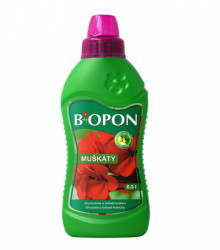 Kvapalné hnojivo pre muškáty - BoPon - 0,5 l