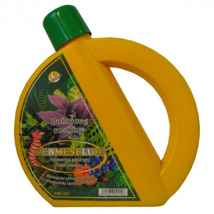 BIO hnojivo - Vermesfluid pre izbové rastliny - 980 ml