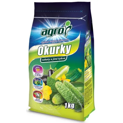 Agro minerálne hnojivo pre uhorky, tekvice, cukety - 1 kg