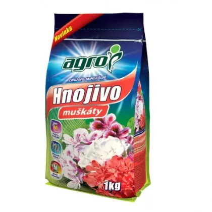 Minerálne hnojivo pre muškáty - Agro - 1 kg