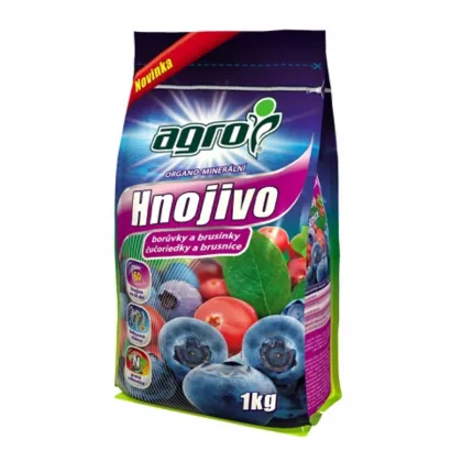 Agro - Organo - minerálne hnojivo na čučoriedky a brusnice - hnojivá - 1 kg