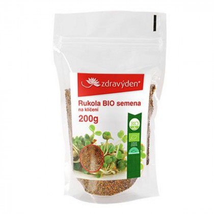 BIO Rukola - predaj bio semien na klíčenie - 200 g