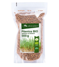 BIO pšenica - predaj BIO semien na klíčenie - 500 g