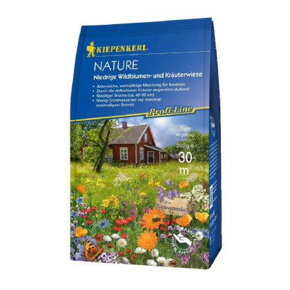 Nízka zmes divokých kvetín a byliniek - Kiepenkerl - lúčna zmes - 250 g