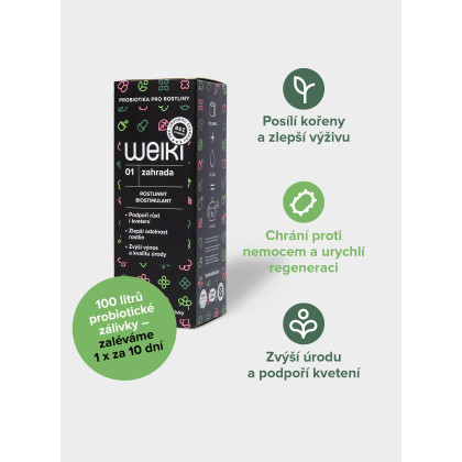 Probiotiká Weiki pre celú záhradu - predaj probiotík - 100 ml