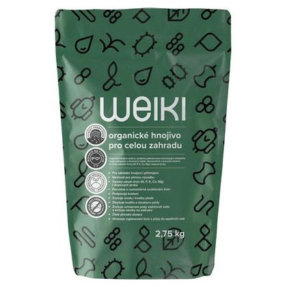 Weiki - organické hnojivo - predaj hnojív - 2,75 kg